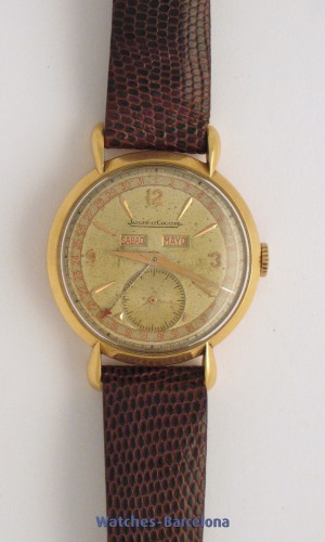 JAEGER LE COULTRE Vintage Triple Date
